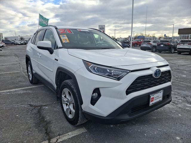 used 2021 Toyota RAV4 Hybrid car, priced at $33,319