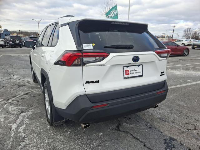 used 2021 Toyota RAV4 Hybrid car, priced at $33,319