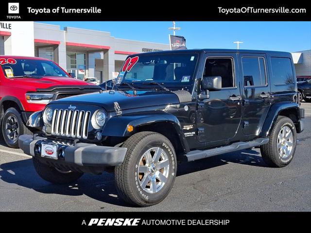 used 2017 Jeep Wrangler Unlimited car, priced at $24,517