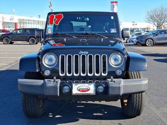 used 2017 Jeep Wrangler Unlimited car, priced at $24,517