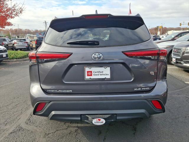 used 2021 Toyota Highlander car, priced at $37,995