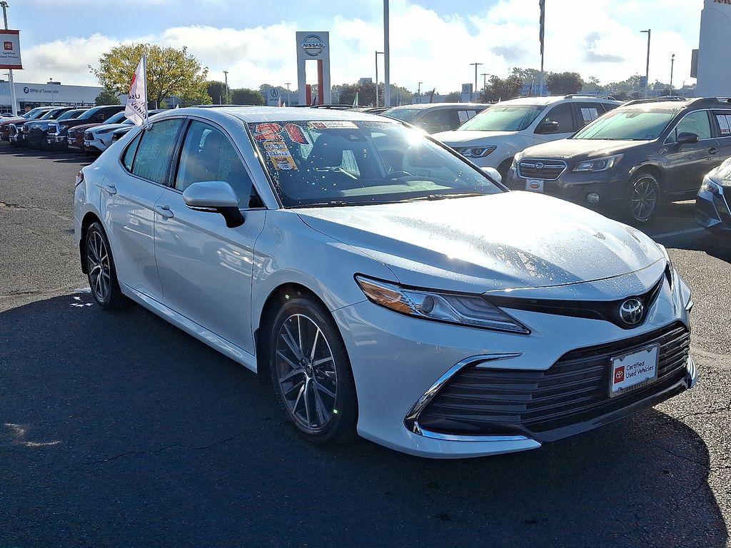 used 2021 Toyota Camry car, priced at $27,554