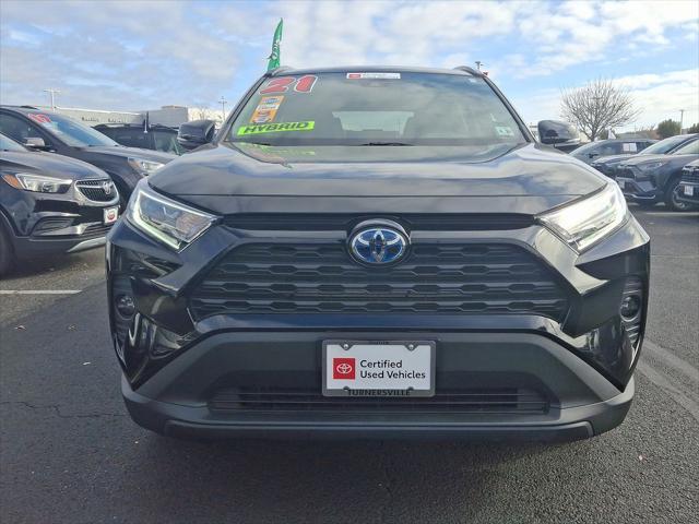 used 2021 Toyota RAV4 Hybrid car, priced at $32,350