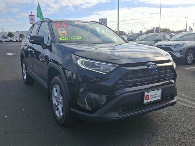 used 2021 Toyota RAV4 Hybrid car, priced at $32,350