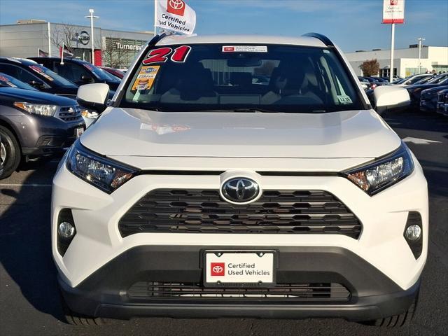 used 2021 Toyota RAV4 car, priced at $29,725