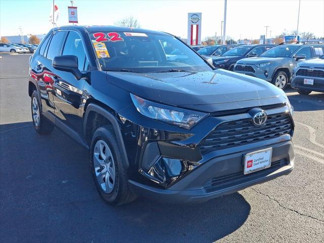 used 2022 Toyota RAV4 car, priced at $27,845