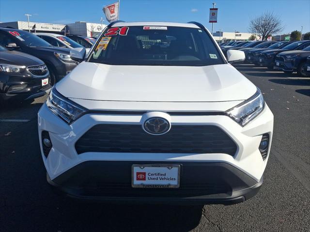 used 2021 Toyota RAV4 car, priced at $28,553