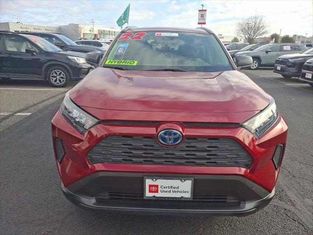 used 2022 Toyota RAV4 Hybrid car, priced at $33,241