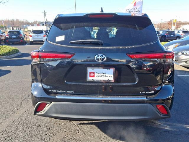 used 2022 Toyota Highlander car, priced at $30,588