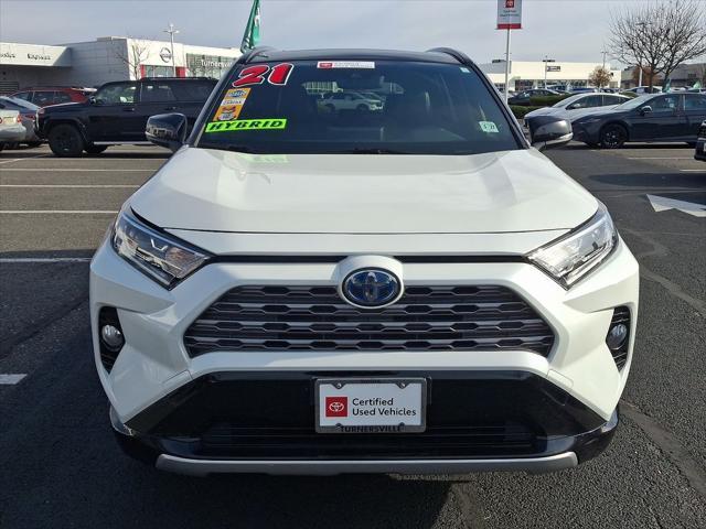 used 2021 Toyota RAV4 Hybrid car, priced at $35,629