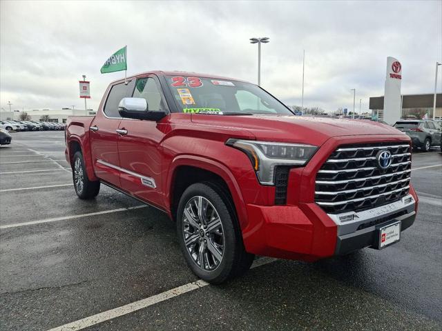 used 2023 Toyota Tundra Hybrid car, priced at $60,773