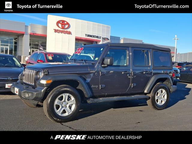 used 2022 Jeep Wrangler Unlimited car, priced at $31,987