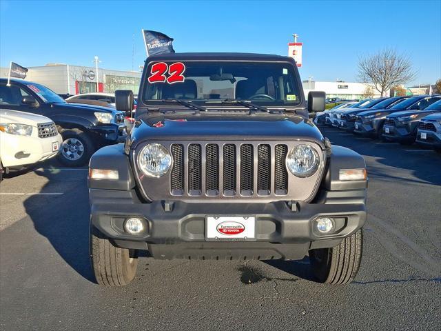 used 2022 Jeep Wrangler Unlimited car, priced at $31,987