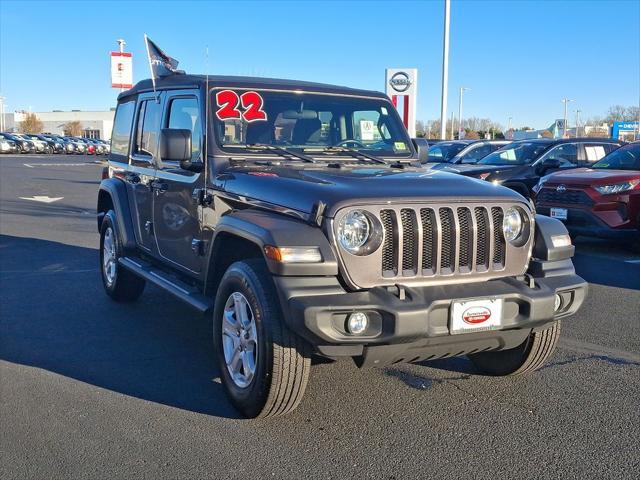 used 2022 Jeep Wrangler Unlimited car, priced at $31,987