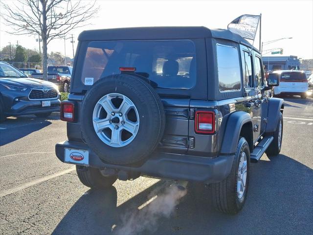 used 2022 Jeep Wrangler Unlimited car, priced at $31,987