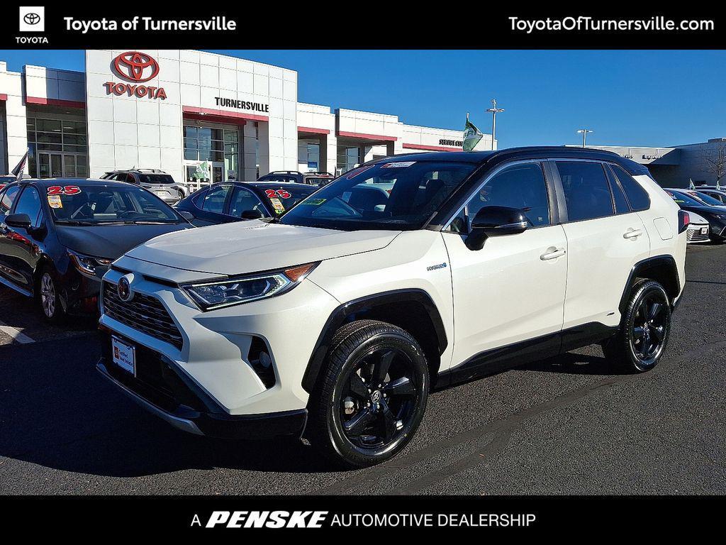 used 2021 Toyota RAV4 Hybrid car, priced at $28,415