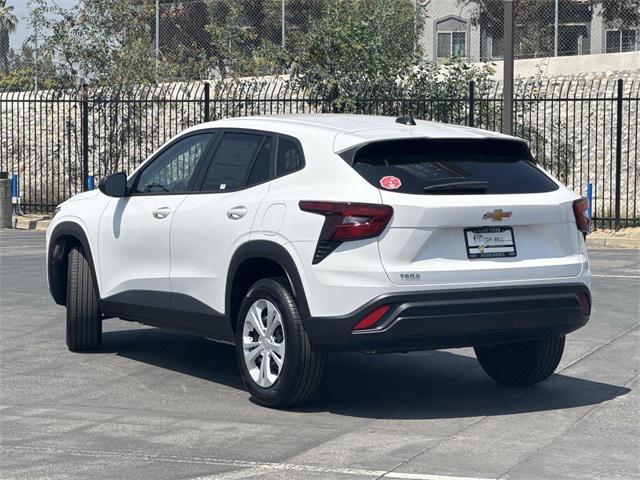 new 2025 Chevrolet Trax car, priced at $21,395