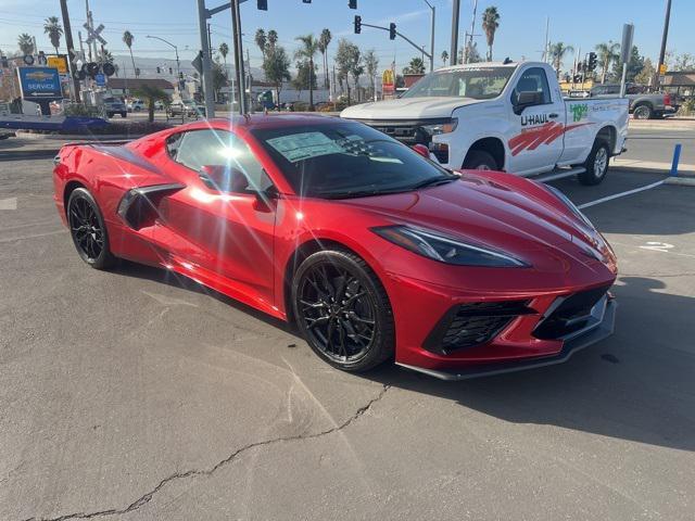 new 2025 Chevrolet Corvette car, priced at $75,955