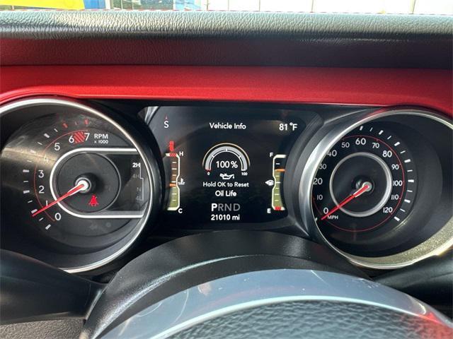 used 2021 Jeep Wrangler Unlimited car, priced at $40,221
