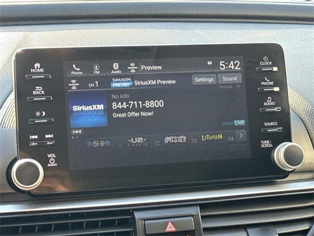 used 2021 Honda Accord Hybrid car, priced at $20,662