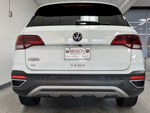 used 2022 Volkswagen Taos car, priced at $20,750