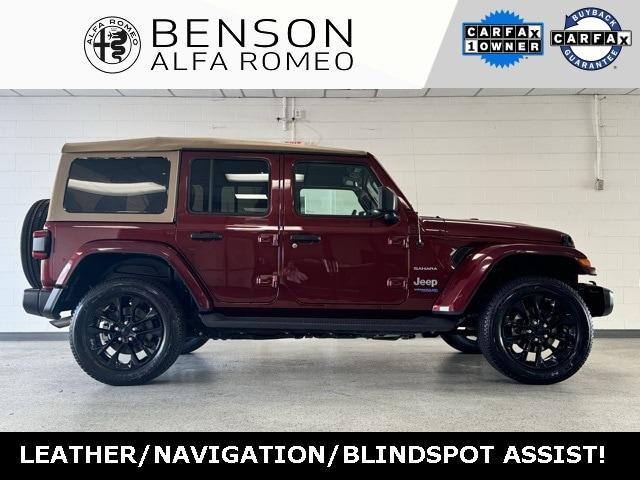 used 2021 Jeep Wrangler Unlimited 4xe car, priced at $36,750