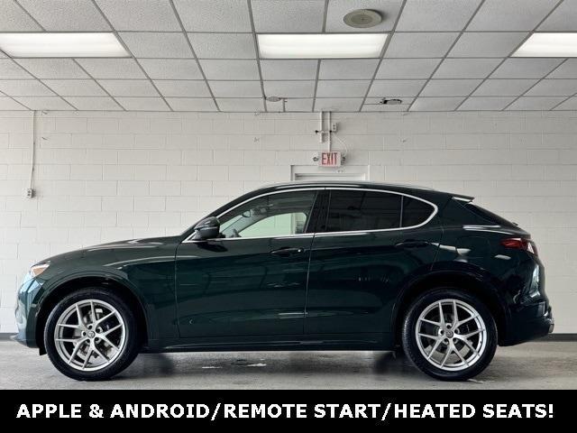 used 2021 Alfa Romeo Stelvio car, priced at $28,000