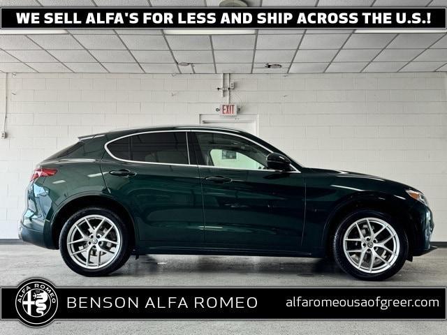 used 2021 Alfa Romeo Stelvio car, priced at $28,000