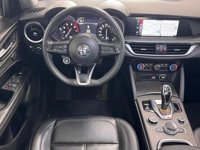 used 2021 Alfa Romeo Stelvio car, priced at $28,000