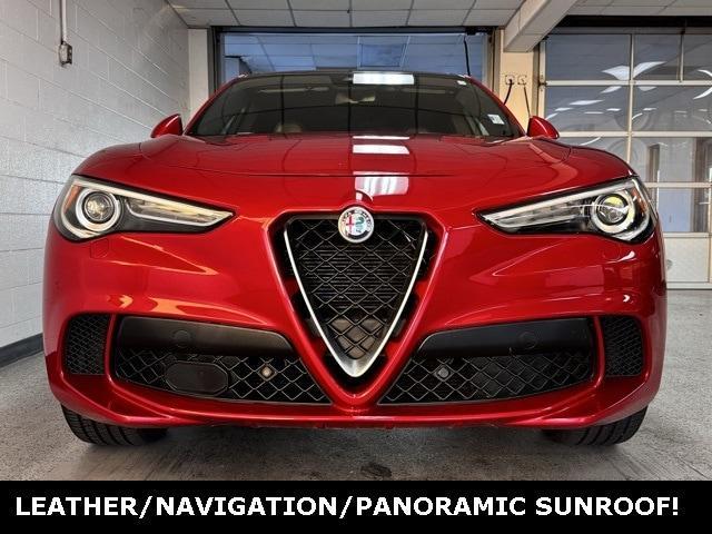 used 2018 Alfa Romeo Stelvio car, priced at $37,750