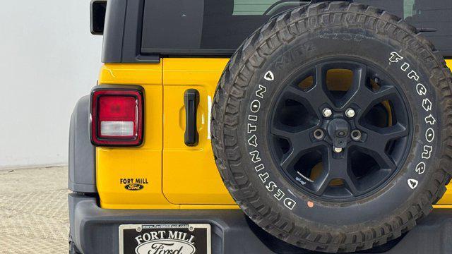 used 2021 Jeep Wrangler car, priced at $26,799