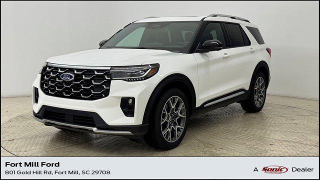 new 2025 Ford Explorer car, priced at $55,571