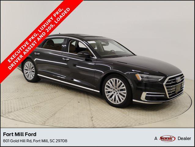 used 2020 Audi A8 car, priced at $37,698