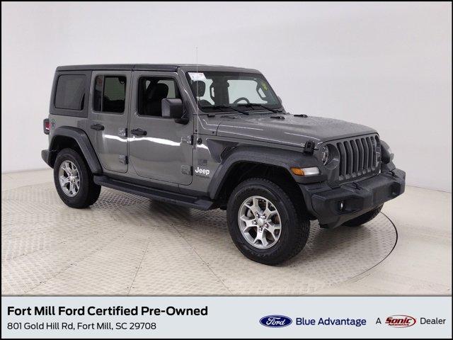 used 2020 Jeep Wrangler Unlimited car, priced at $30,686