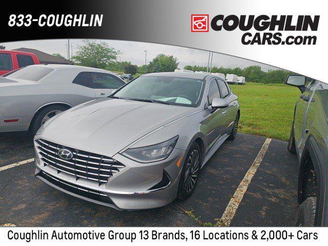 used 2021 Hyundai Sonata car, priced at $18,782