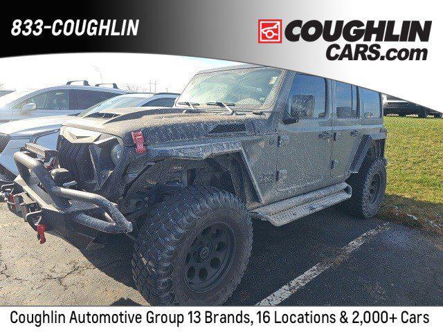 used 2020 Jeep Wrangler Unlimited car, priced at $27,738