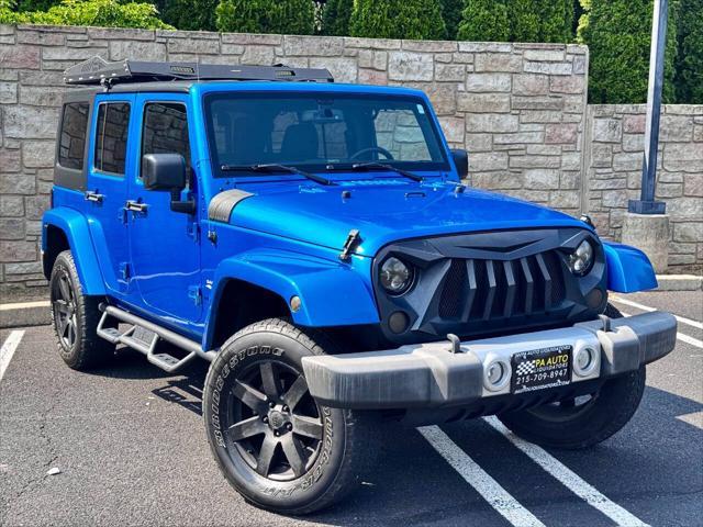used 2015 Jeep Wrangler Unlimited car, priced at $17,900