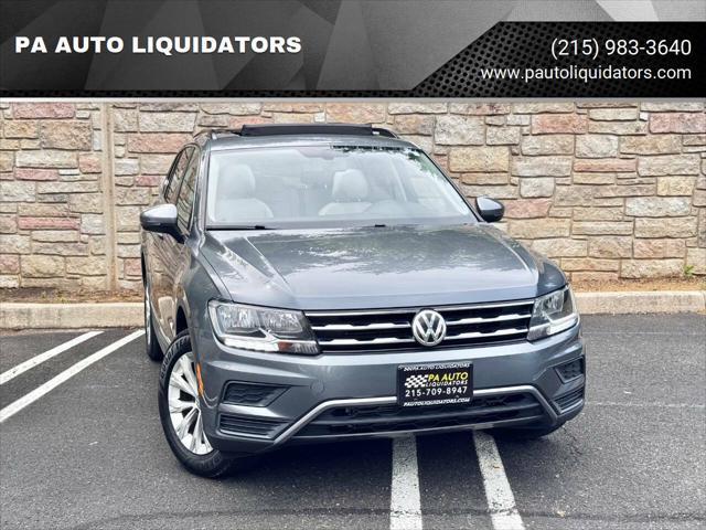 used 2018 Volkswagen Tiguan car, priced at $14,999