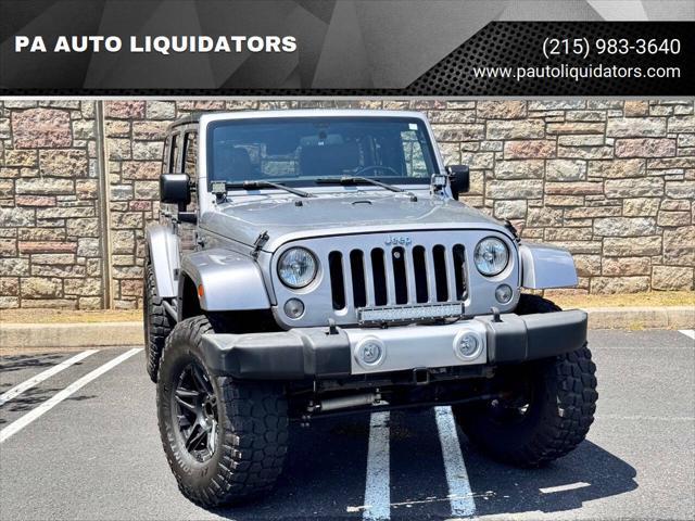 used 2015 Jeep Wrangler Unlimited car, priced at $18,900