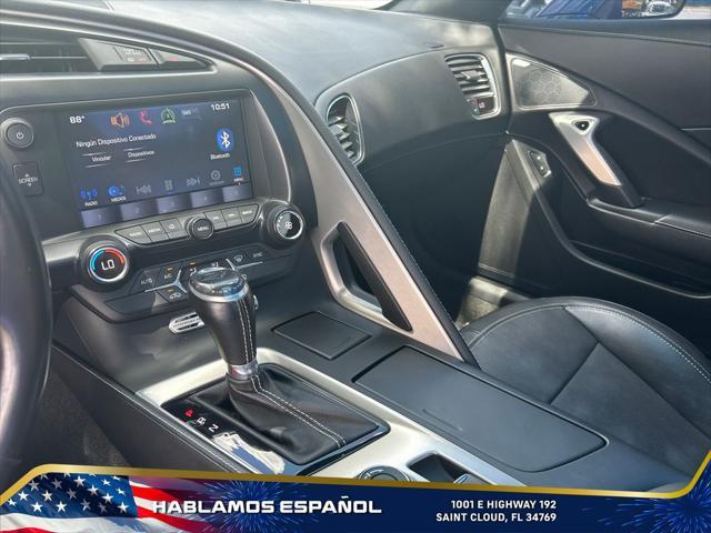 used 2017 Chevrolet Corvette car, priced at $53,900