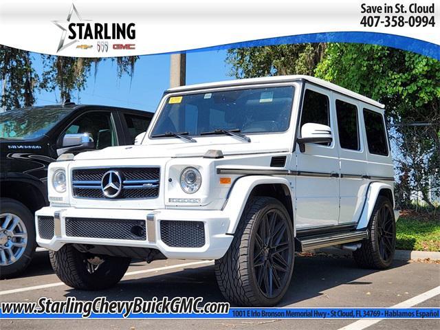 used 2017 Mercedes-Benz AMG G 63 car, priced at $79,982