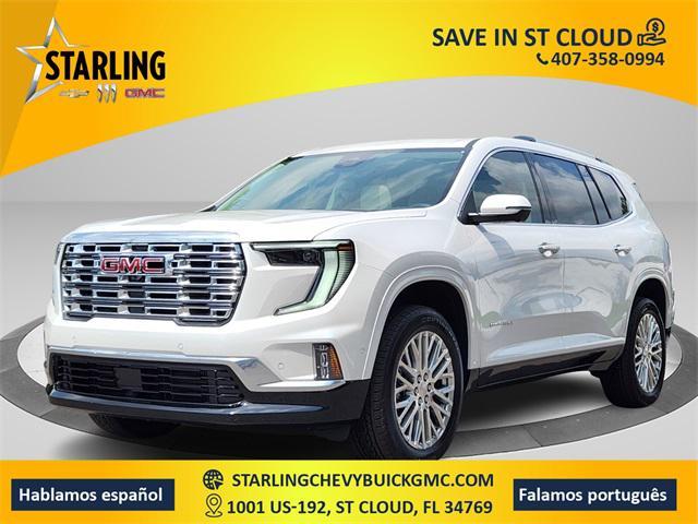 new 2024 GMC Acadia car, priced at $61,680