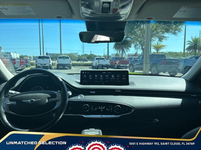 used 2022 Genesis GV70 car, priced at $33,388