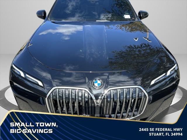 used 2023 BMW 740 car, priced at $66,500