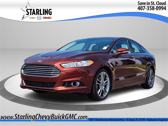 used 2016 Ford Fusion car, priced at $13,725
