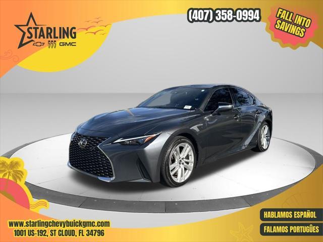 used 2021 Lexus IS 300 car, priced at $30,778