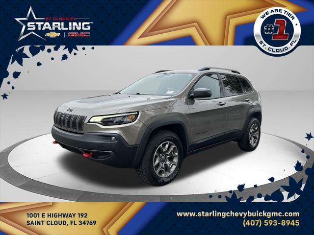 used 2021 Jeep Cherokee car, priced at $24,364