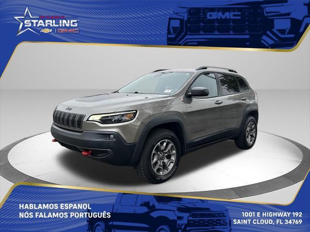 used 2021 Jeep Cherokee car, priced at $21,999