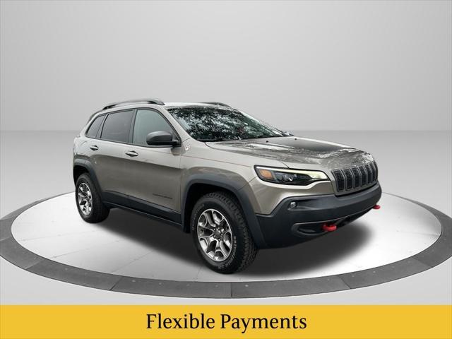 used 2021 Jeep Cherokee car, priced at $24,364