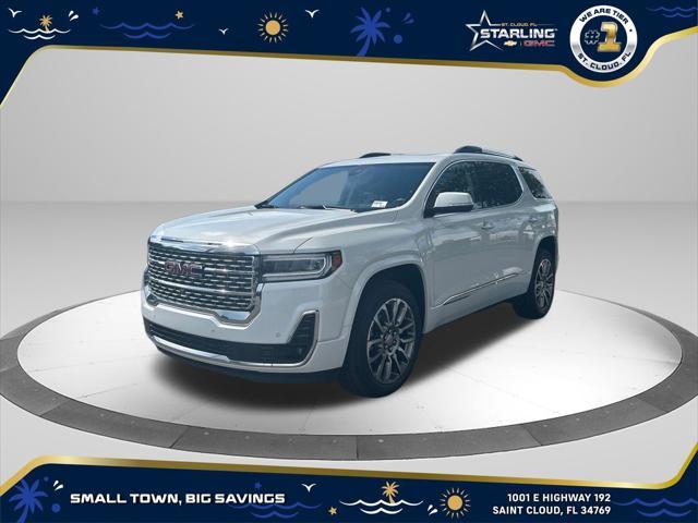 used 2022 GMC Acadia car, priced at $33,900